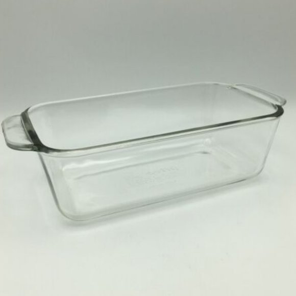 Pyrex Kitchen Vintage Pyrex Loaf Pan Usa Visionware 5qt 213r Clear